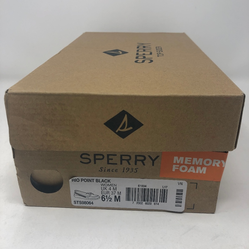 Sperry Rio Point- Black- NIB!! - Picture 7 of 8